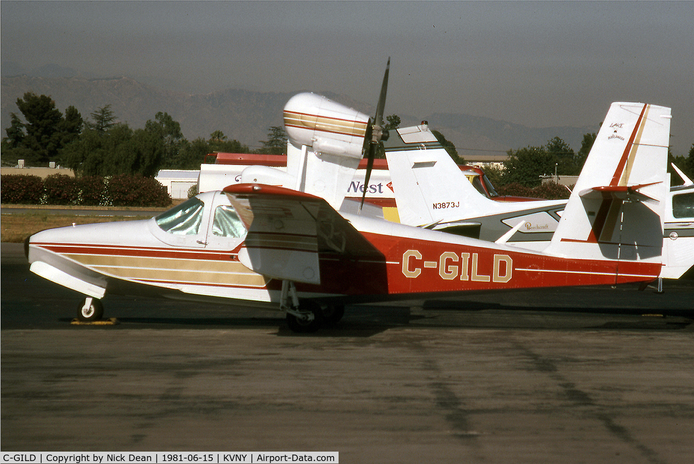 C-GILD, 1977 Lake LA-4-200 Buccaneer C/N 821, KVNY