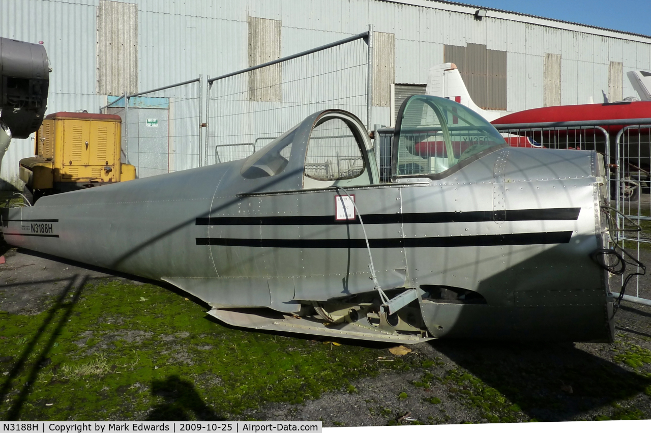 N3188H, 1946 Erco 415C Ercoupe C/N 3813, On display at Aeroventure Museum, Doncaster, England