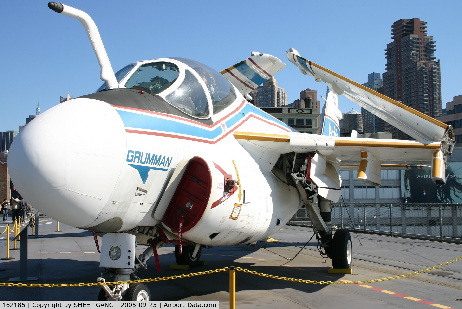 162185, 1987 Grumman A-6F Intruder C/N I-678, Intrepid Sea, Air & Space Museum