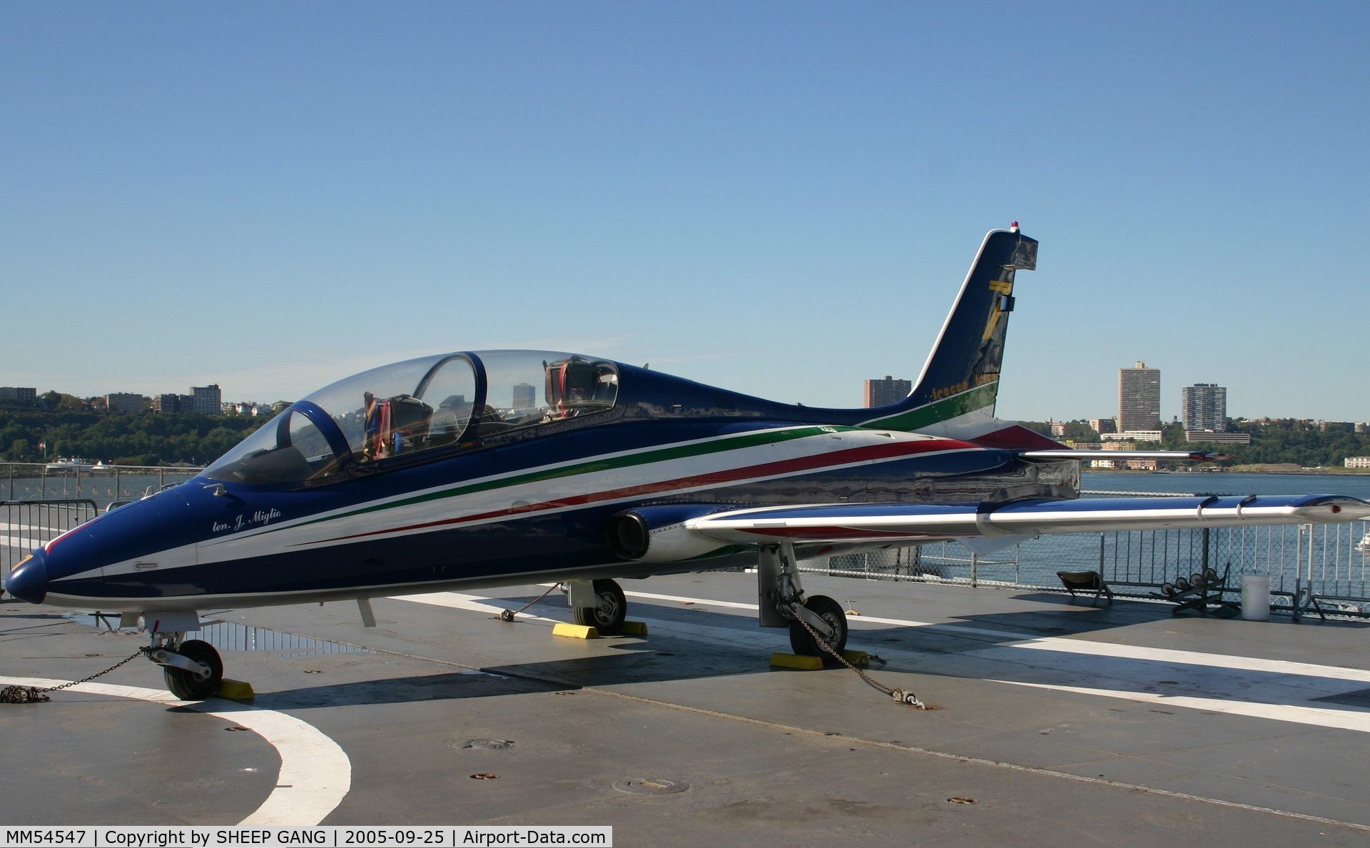 MM54547, Aermacchi MB-339A C/N 6768/163/AA079,  313° Gruppo Addestramento Acrobatico Frecci Tricolors