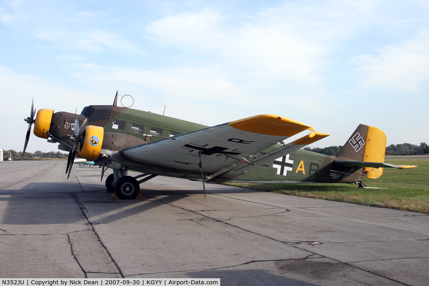 N352JU, 1941 Junkers (CASA) 352L (Ju-52) C/N 67, KGYY