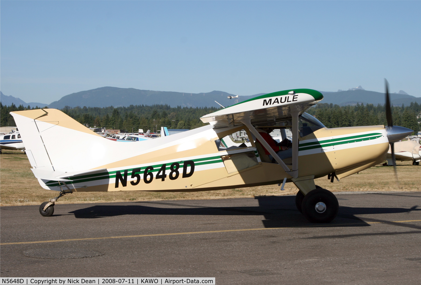 N5648D, 1982 Maule M-6-235 Super Rocket C/N 7418C, KAWO