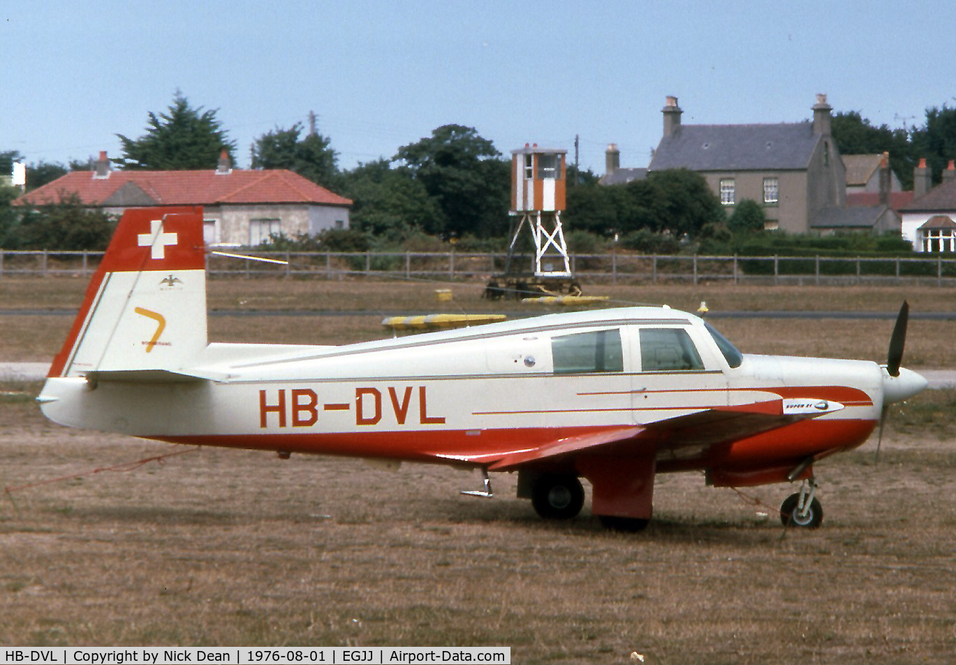 HB-DVL, 1967 Mooney M20E Super 21 C/N 670018, EGJJ