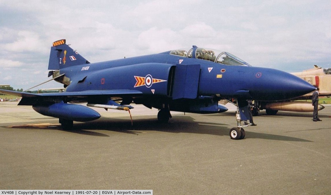 XV408, 1968 McDonnell Douglas Phantom FGR2 C/N 2946, Royal Air Force