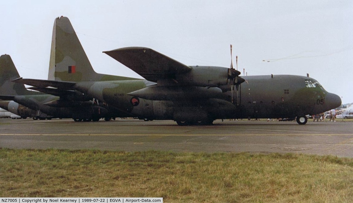 NZ7005, 1969 Lockheed C-130H Hercules C/N 382-4313, Royal New Zealand Air Force