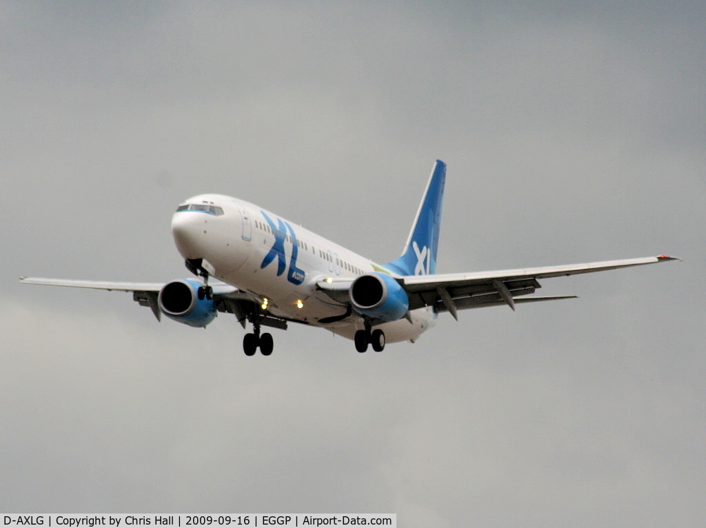 D-AXLG, 1998 Boeing 737-8Q8 C/N 28226, XL Airways Germany