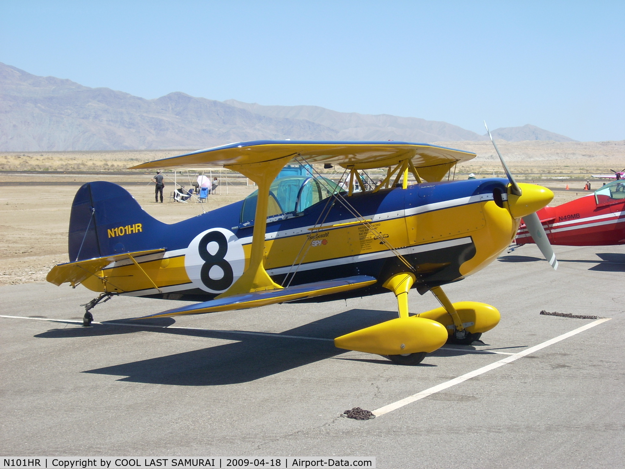 N101HR, 1993 Pitts S-1S Special C/N COBB 001, Borrego Valley