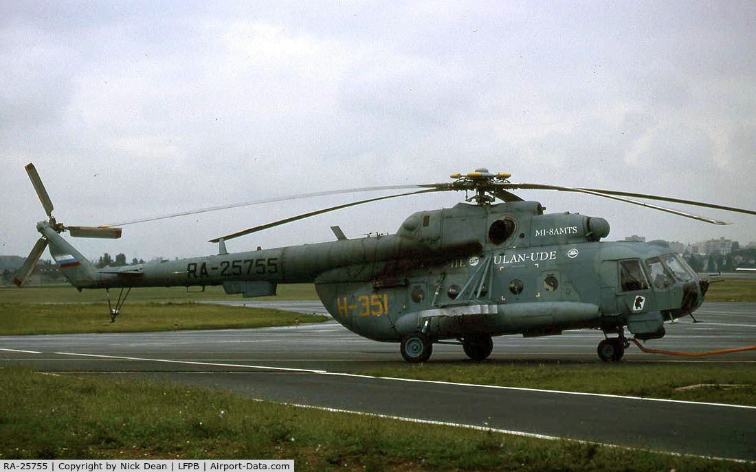 RA-25755, Mil Mi-8AMTS C/N 59489611121, LFPB