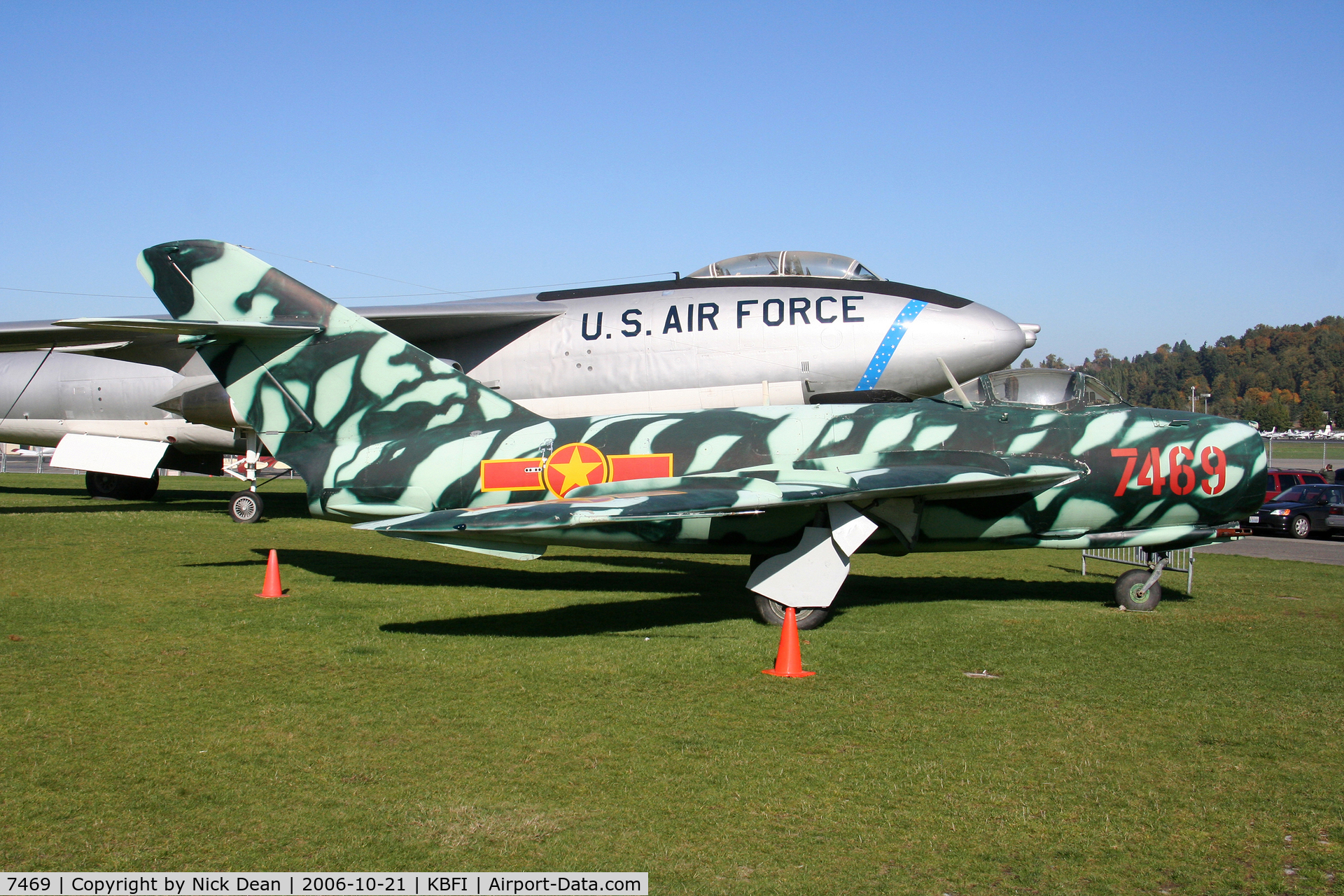 7469, Mikoyan-Gurevich MiG-17F C/N 1406016, KBFI Vietnam Air Force colours