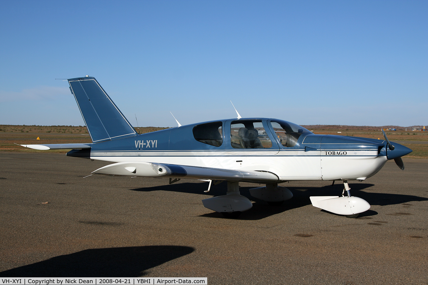 VH-XYI, 1990 Socata TB-10 Tobago C/N 1025, YBHI