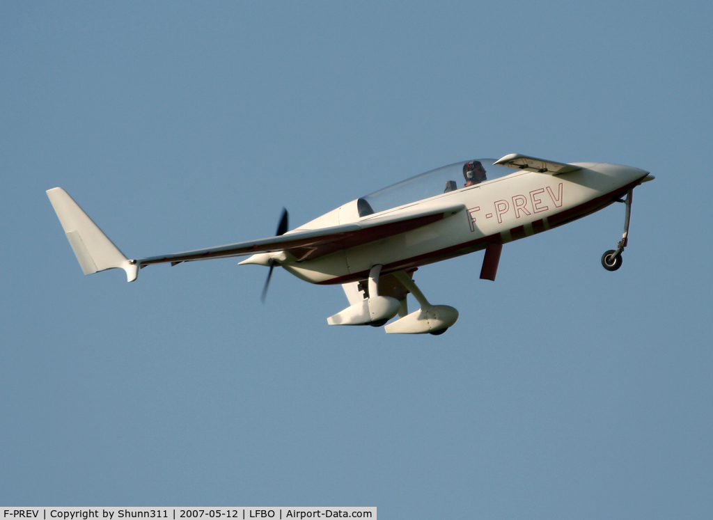 F-PREV, Rutan VariEze C/N 1961, Come back from his demo during Air Expo Airshow 2007