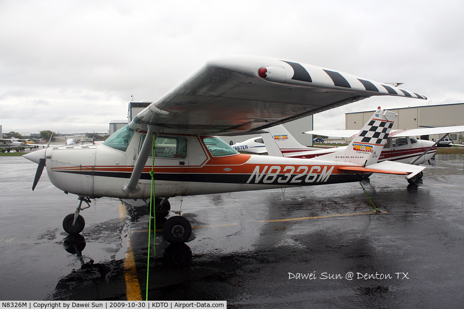 N8326M, 1969 Cessna A150K Aerobat C/N A15000026, Denton