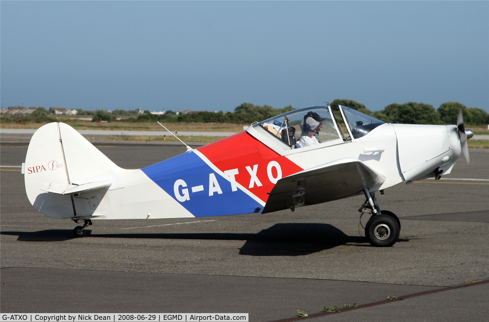 G-ATXO, 1951 SIPA 903 C/N 41, EGMD