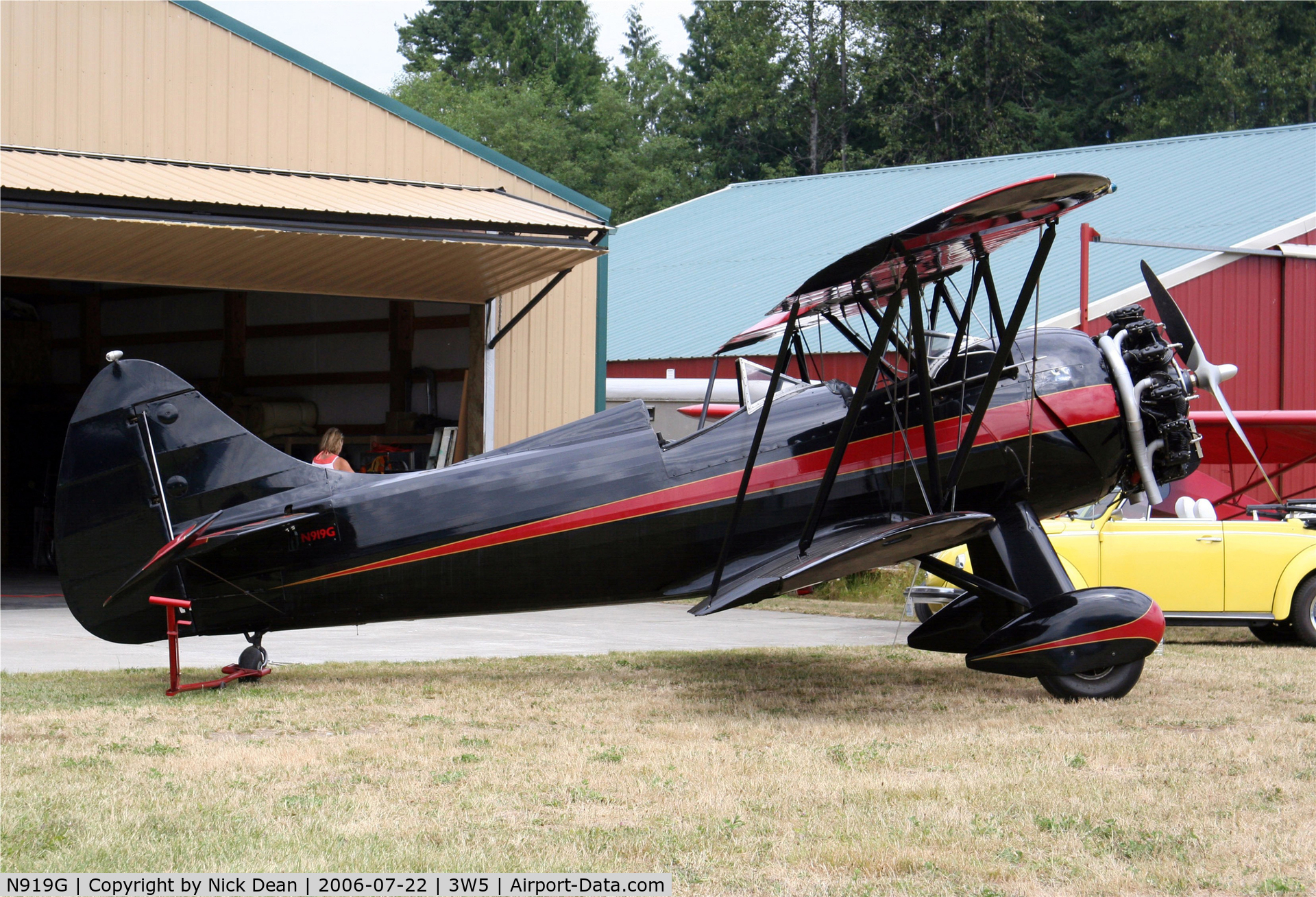 N919G, 1940 Waco UPF-7 C/N 5416, 3W5