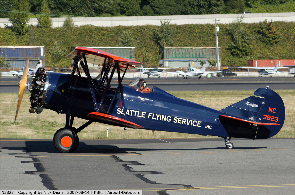 N3823, 1927 Curtiss-Wright Travel Air 4000 C/N 306, KBFI