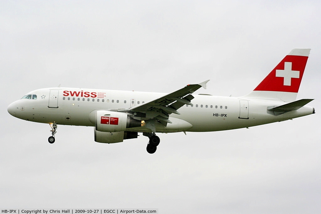 HB-IPX, 1996 Airbus A319-112 C/N 612, Swiss International Air Lines