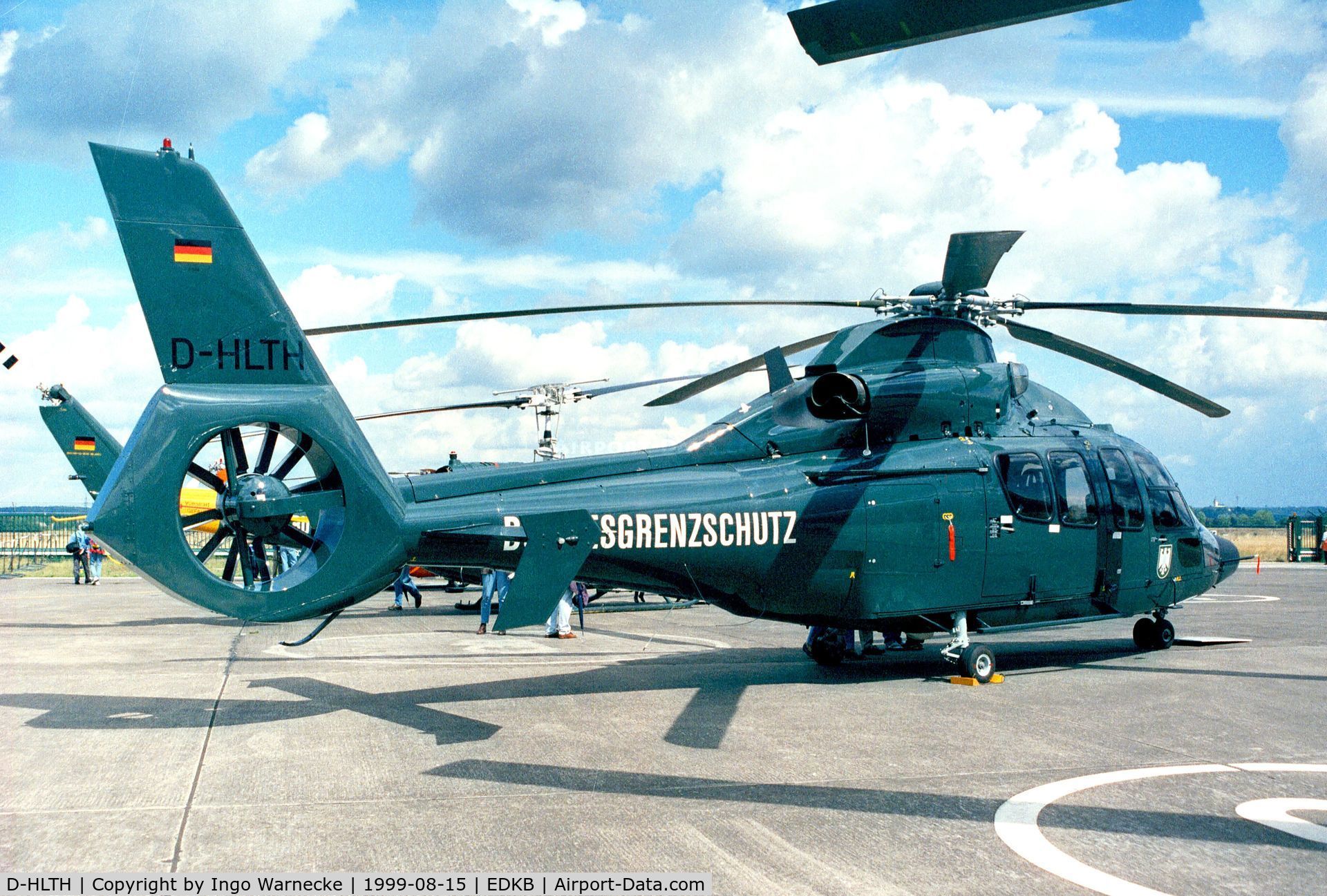 D-HLTH, Eurocopter EC-155B C/N 6544, Eurocopter EC155B of the Bundesgrenzschutz at the Bonn-Hangelar 90-year jubilee-airshow