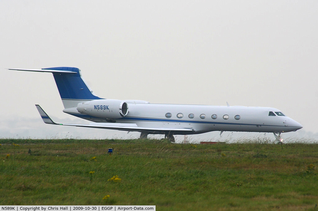 N589K, 2009 Gulfstream Aerospace GV-SP (G550) C/N 5235, Swagelok Co