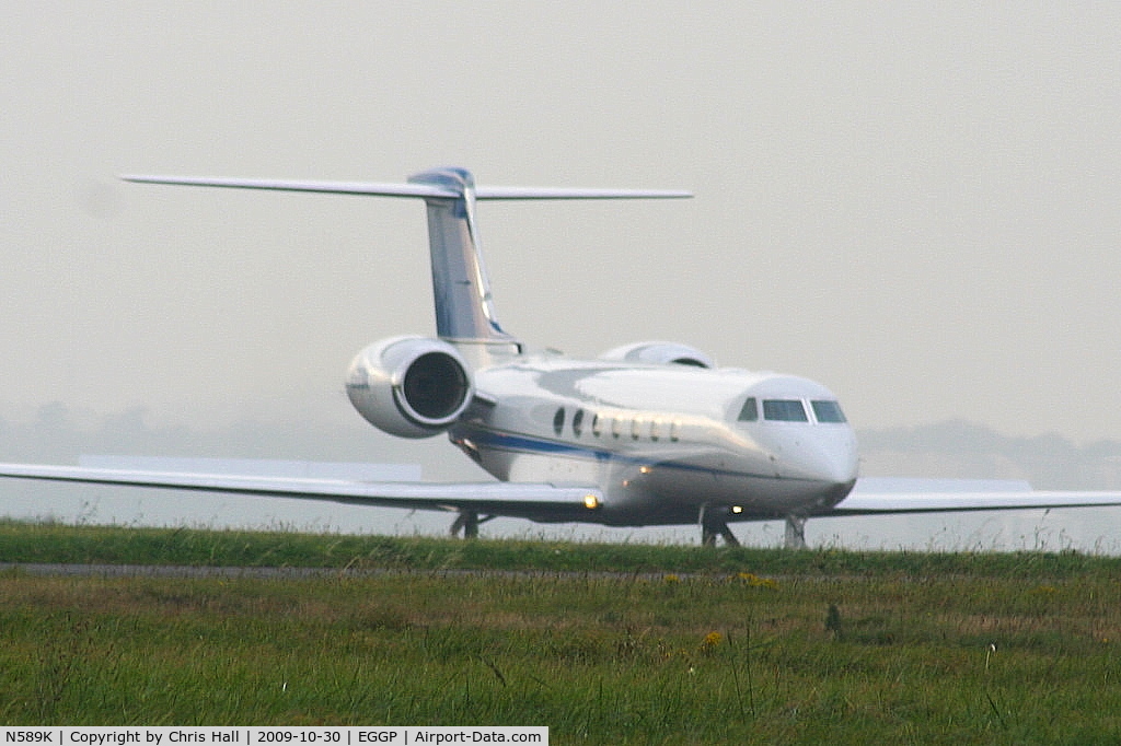 N589K, 2009 Gulfstream Aerospace GV-SP (G550) C/N 5235, Swagelok Co