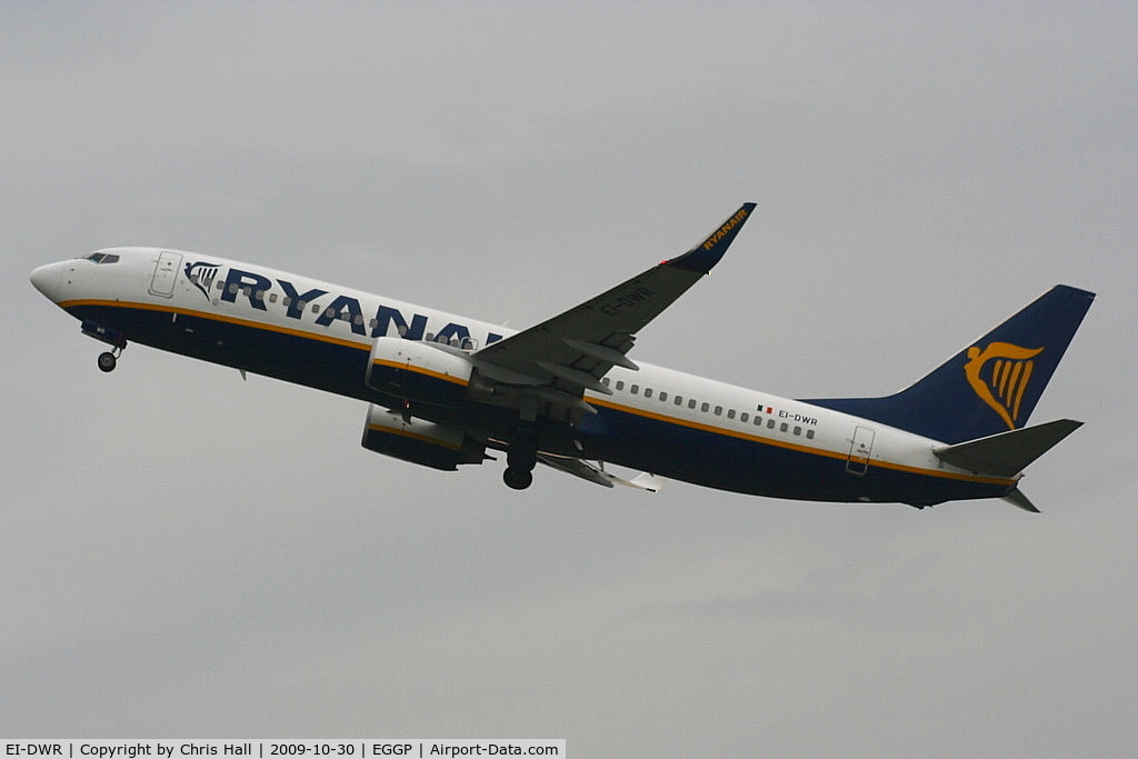 EI-DWR, 2007 Boeing 737-8AS C/N 36081, Ryanair