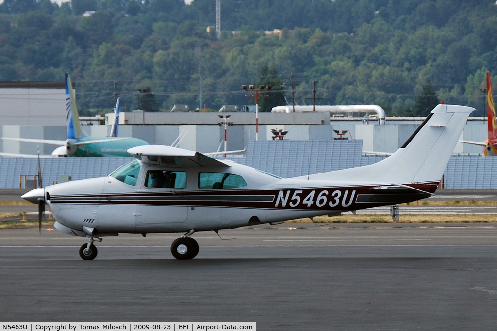 N5463U, 1984 Cessna T210N Turbo Centurion C/N 21064894, 