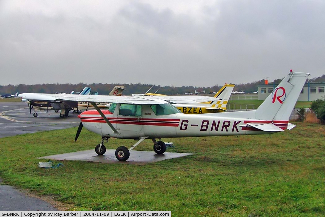 G-BNRK, 1984 Cessna 152 C/N 152-84659, Seen at its home base.