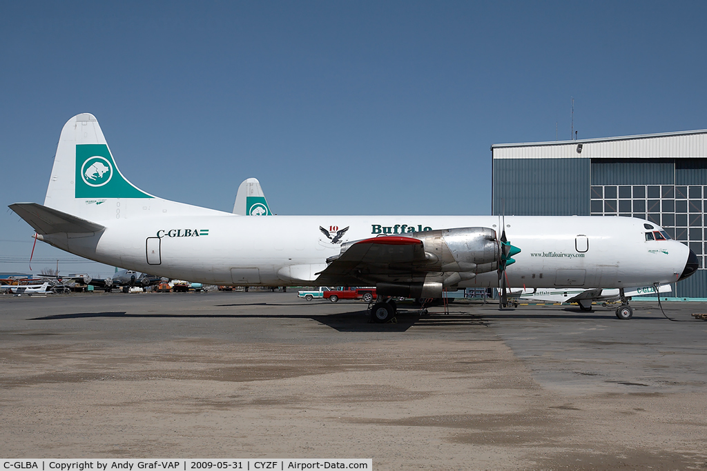 C-GLBA, 1961 Lockheed L-188A(F) Electra C/N 1145, Buffalo Airways L-188