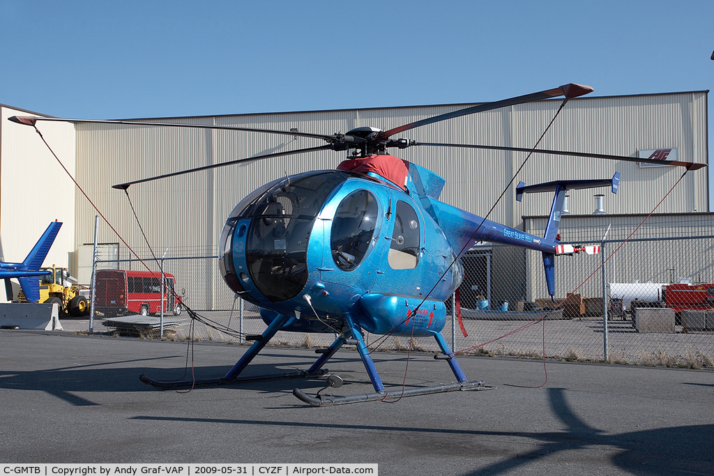 C-GMTB, 1981 Hughes 369D C/N 310918D, Great Slave Helicopter Hughes 369