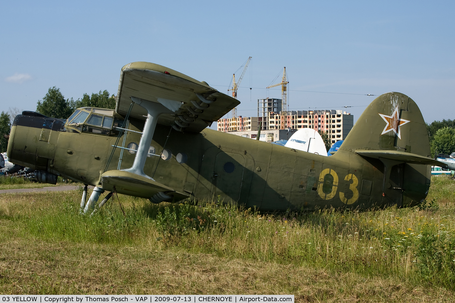 03 YELLOW, Antonov An-2T C/N Not found 03 YELLOW, Russia - Air Force
