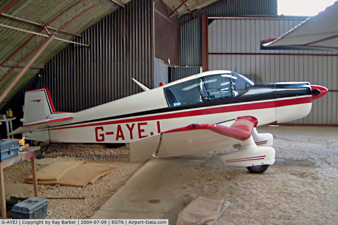 G-AYEJ, 1961 SAN Jodel DR-1050 Ambassadeur C/N 253, SAN Jodel DR.1050 Ambassadeur [253] Enstone~G 09/07/2004