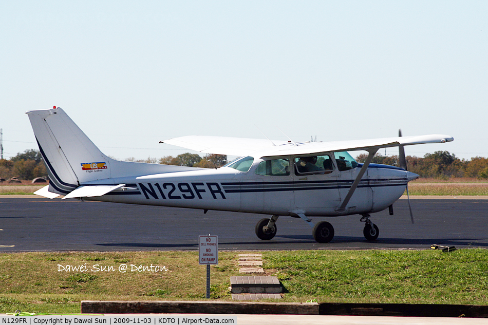 N129FR, 1981 Cessna 172P C/N 17275338, denton