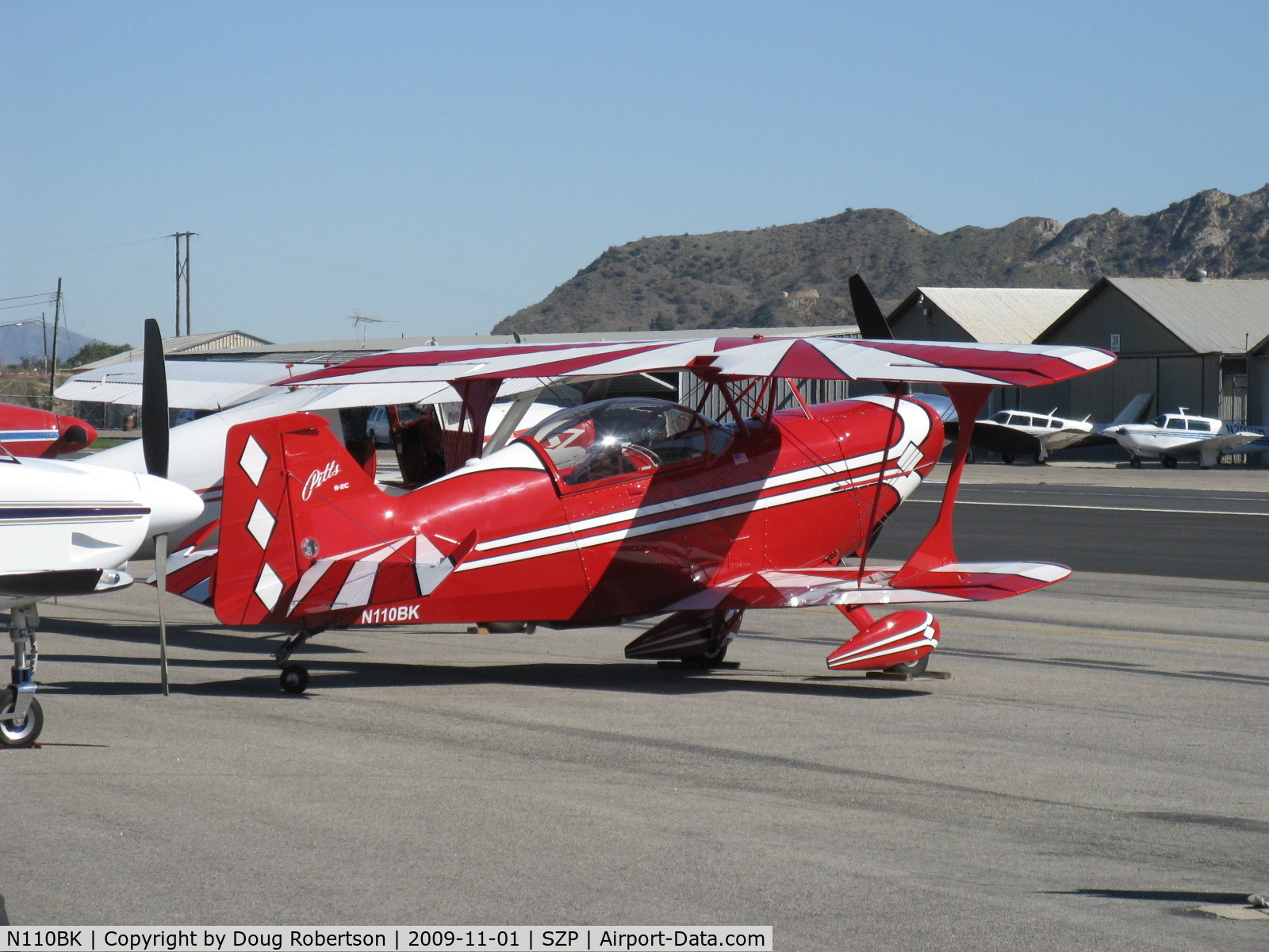 N110BK, 2007 Aviat Pitts S-2C Special C/N 6077, 2007 Aviat PITTS S-2C, Lycoming AEIO-540-D4A5 260 Hp
