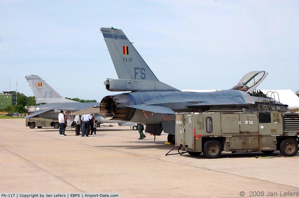FA-117, SABCA F-16AM Fighting Falcon C/N 6H-117, Belgium Air Force