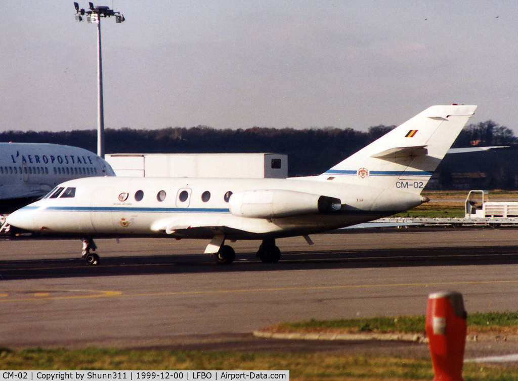 CM-02, 1973 Dassault Falcon (Mystere) 20E C/N 278, Parked at the General Aviation area...