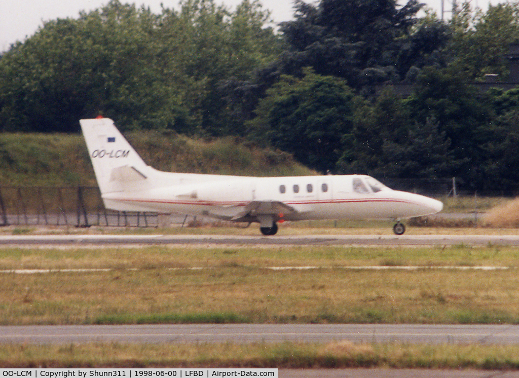 OO-LCM, 1972 Cessna 500 Citation C/N 550-0036, Ready for take off...