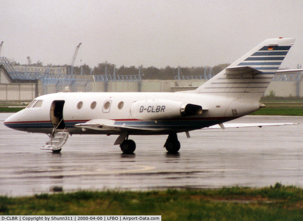 D-CLBR, 1966 Dassault Falcon 20C C/N 52, Parked at the General Aviation area...