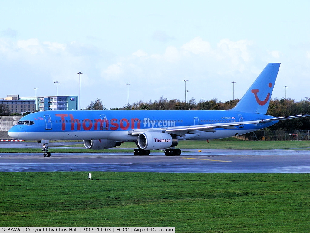 G-BYAW, 1995 Boeing 757-204 C/N 27234, Thomson