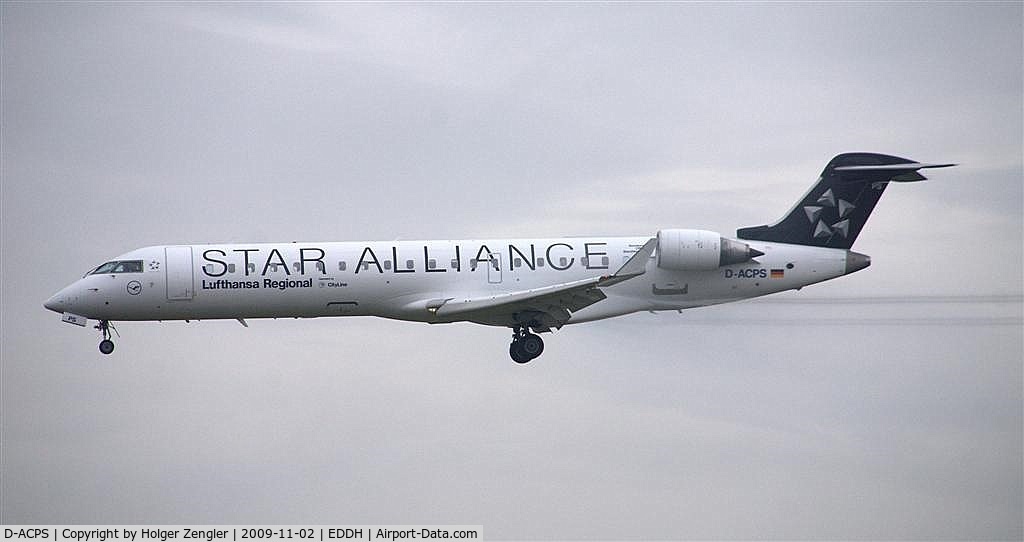 D-ACPS, 2003 Canadair CRJ-700 (CL-600-2C10) Regional Jet C/N 10100, One of Lufthansa´s arrows