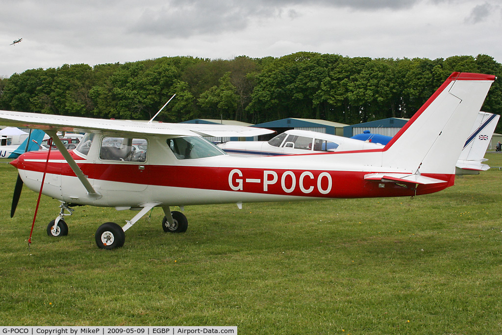 G-POCO, 1979 Cessna 152 C/N 152-83956, Visitor to the 2009 Great Vintage Flying Weekend.