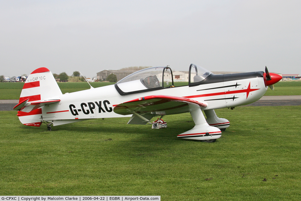 G-CPXC, 2002 Mudry CAP-10B C/N 301, CAP Aviation CAP-10B.  A visitor at the 2006 John McLean Trophy aerobatics competition at Breighton.