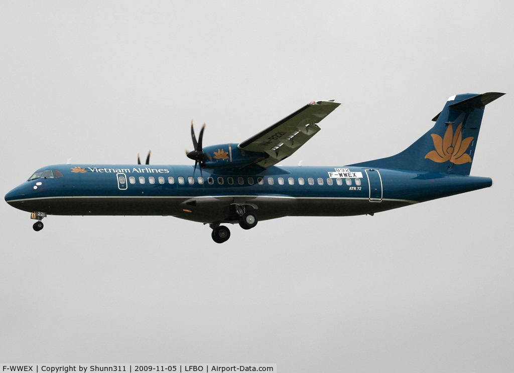 F-WWEX, 2009 ATR 72-212A C/N 892, C/n 892 - To be VN-B221