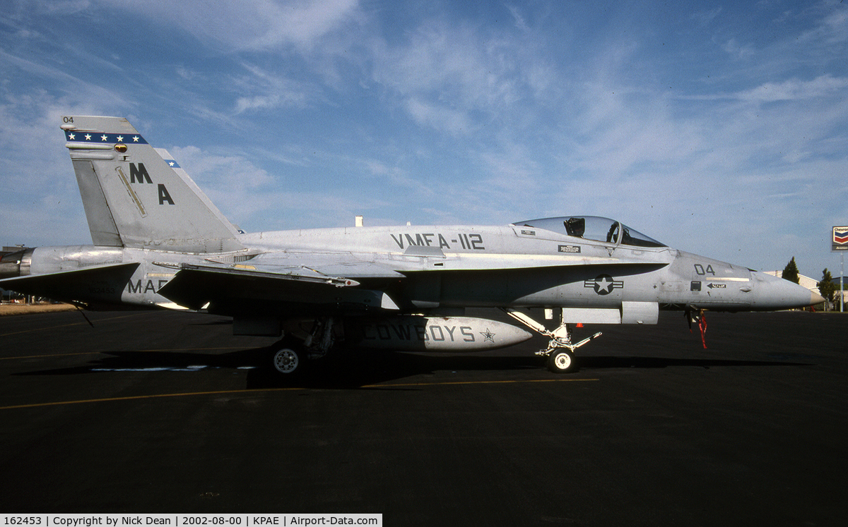 162453, McDonnell Douglas F/A-18A+ Hornet C/N 0303, KPAE