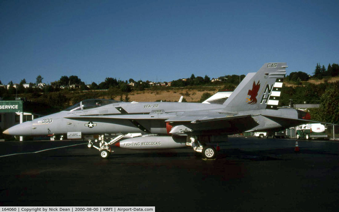 164060, 1990 McDonnell Douglas F/A-18C Hornet C/N 0950, KBFI
