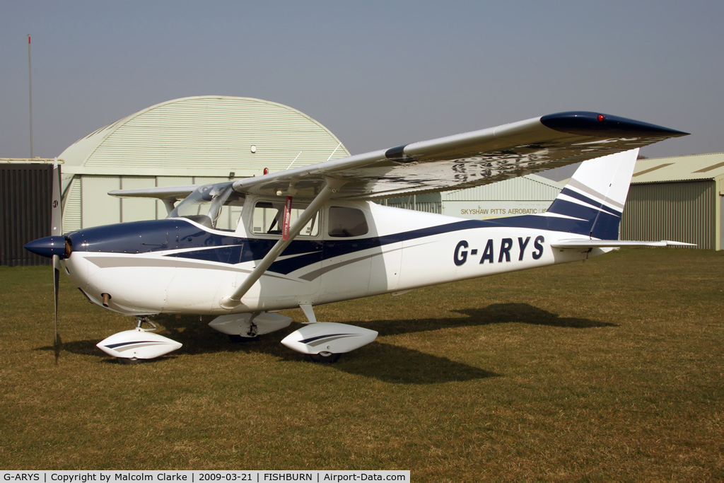 G-ARYS, 1962 Cessna 172C C/N 17249291, Cessna 172C at Fishburn Airfield, UK in 2009.