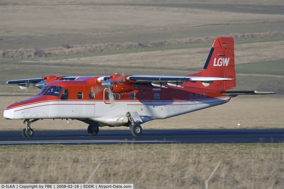 D-ILKA, 1982 Dornier 228-100 C/N 7005, take off run RW27