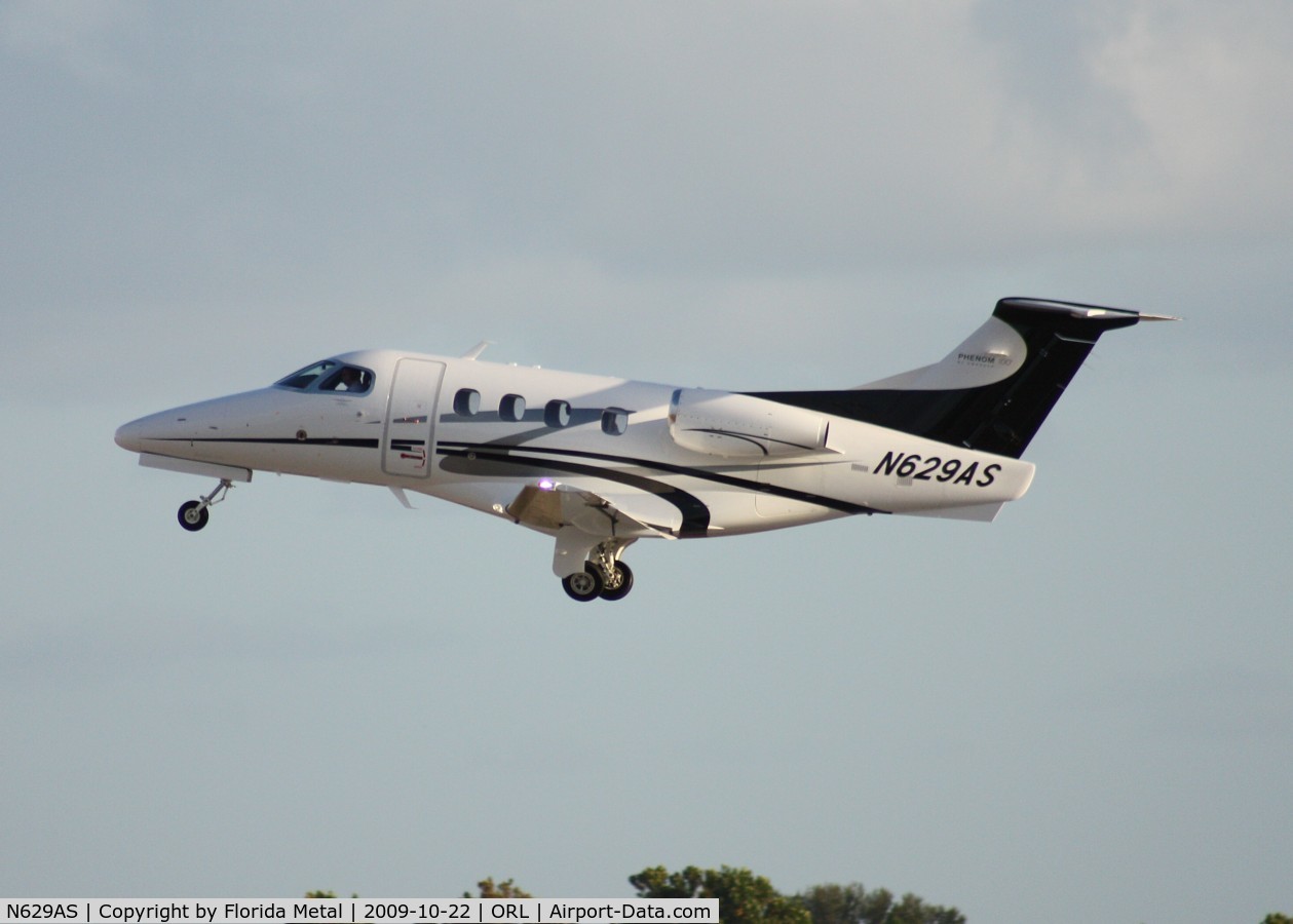 N629AS, 2009 Embraer EMB-500 Phenom 100 C/N 50000067, Embraer Phenom 100