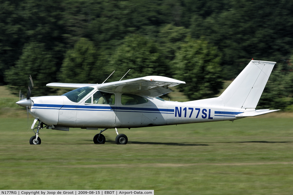 N177RG, 1971 Cessna 177RG Cardinal C/N 177RG0048, arrival at Schaffen-Diest.
