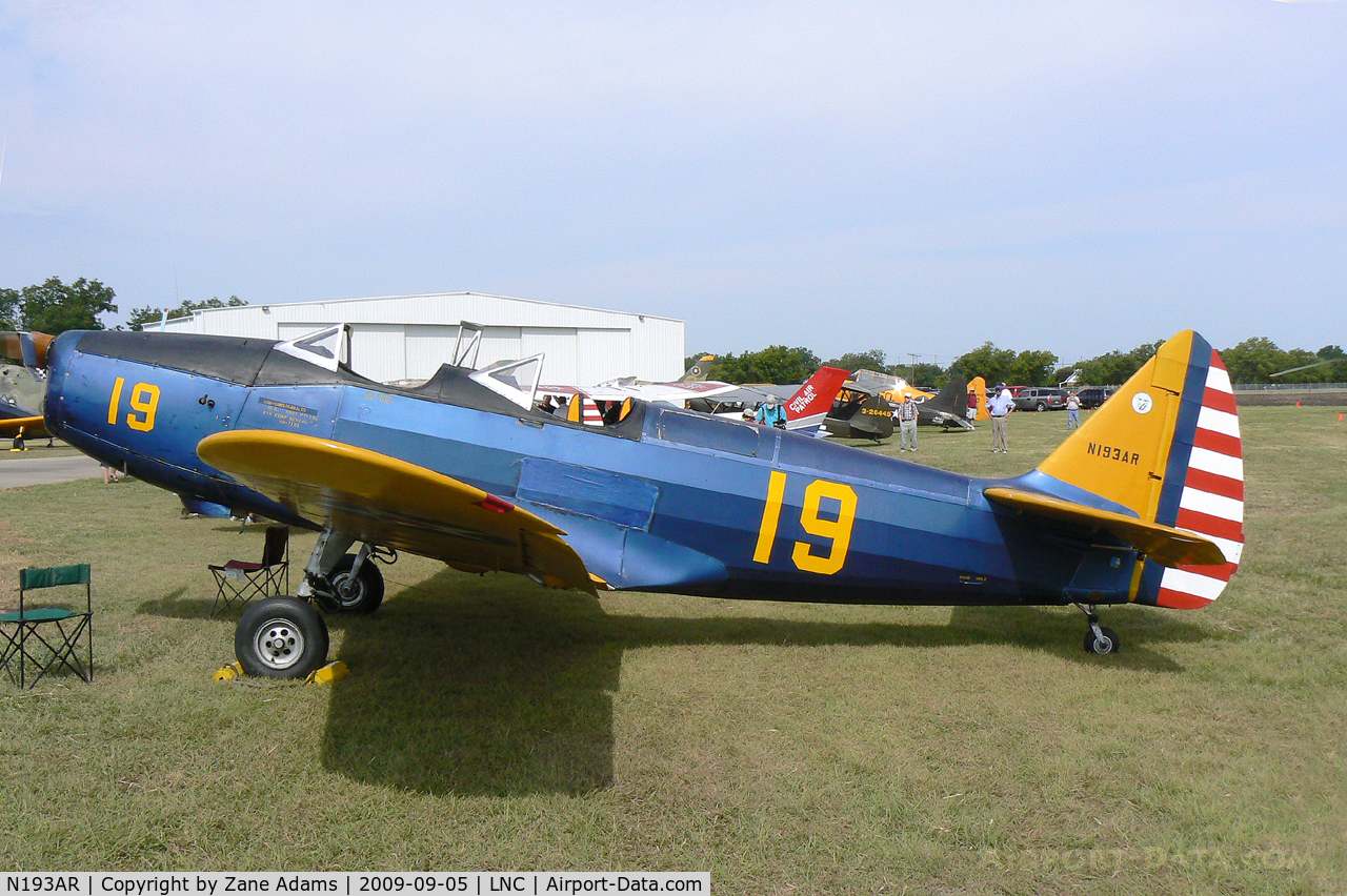 N193AR, 1943 Fairchild M-62A C/N T43-7155, Warbirds on Parade 2009 - at Lancaster Airport, Texas