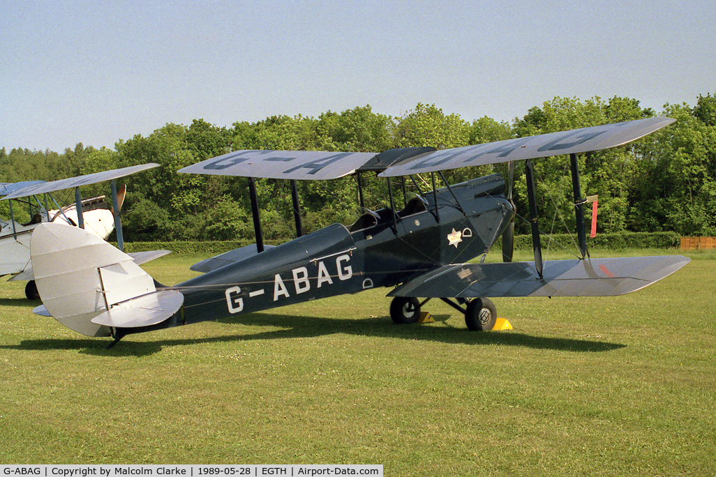 G-ABAG, 1930 De Havilland DH60G Gipsy Moth C/N 1259, De Havilland DH-60G Gipsy Moth. On De Havilland Day at the Shuttleworth Trust, Old Warden