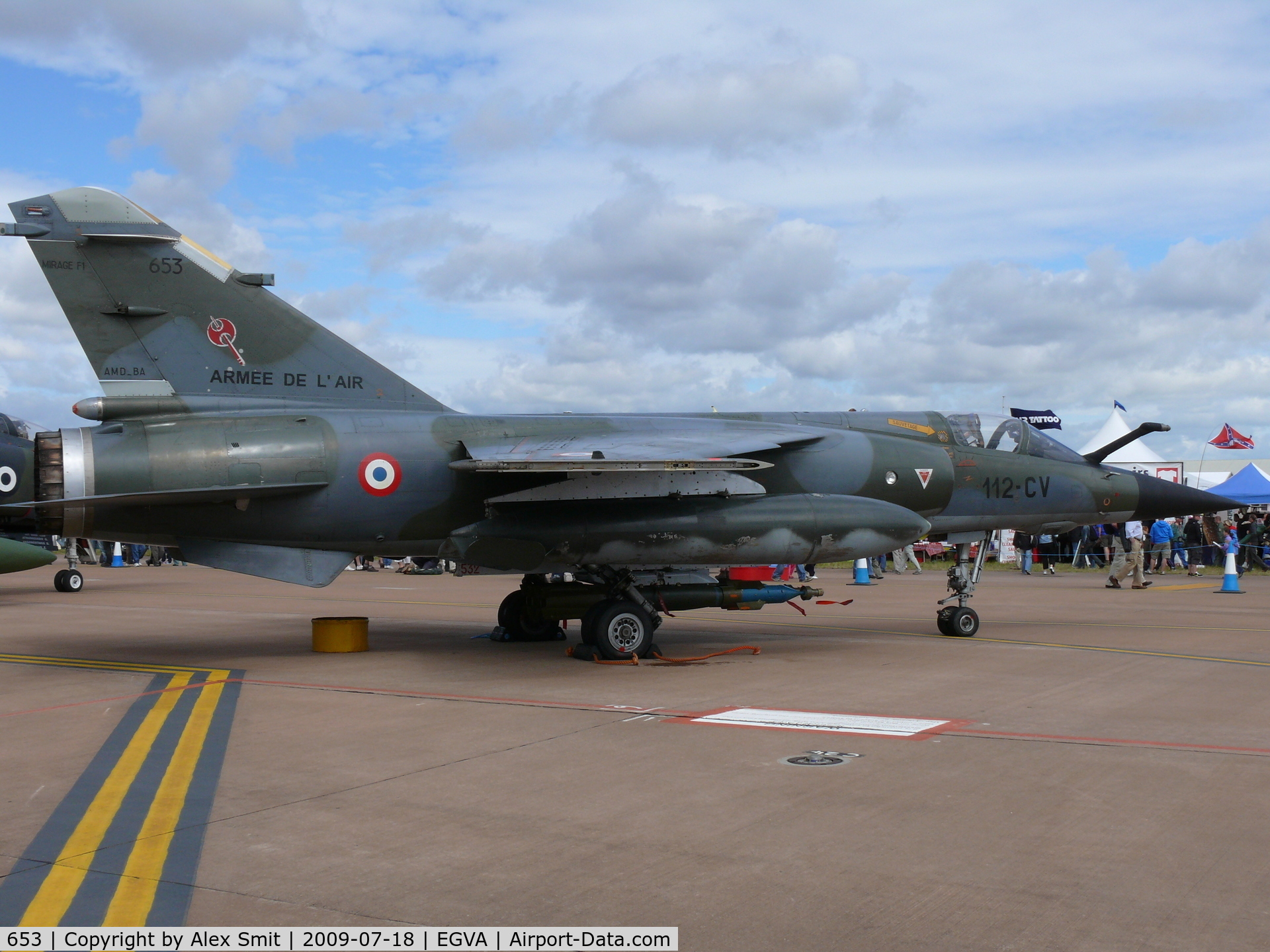653, Dassault Mirage F.1CR C/N 653, Dassault Mirage F1CR 653/112-CV French Air Force